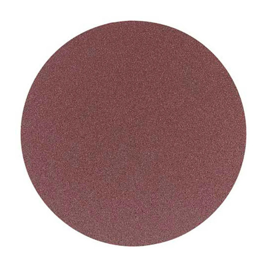 Two 12-inch 80-grit PSA aluminum oxide sanding discs