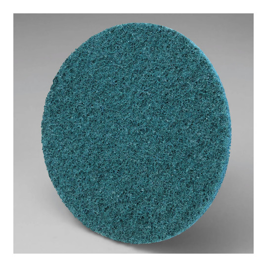 Blue 4-inch very fine quick-change surface conditioning disc