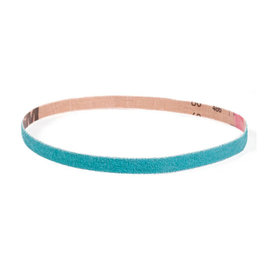 Blue 1 in. x 30 in. 36-grit zirconia alumina abrasive belt