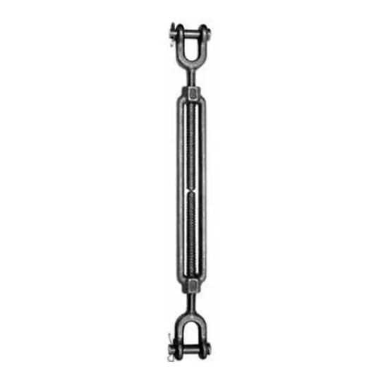 Jaw-and-jaw turnbuckle assembly with 1/2-13 threads
