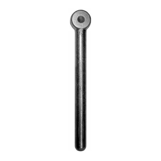 1 in. x 12 in. drop-forged carbon steel blank rod end