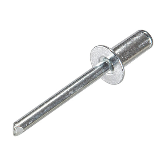 Silver 1/8 in. countersunk head aluminum/steel blind rivets