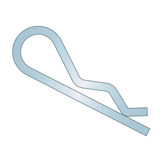 Clear zinc bridge pin with MB spring wire construction