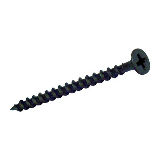 Black phosphate No. 6 x 2-1/4 in. Phillips bugle head drywall screws