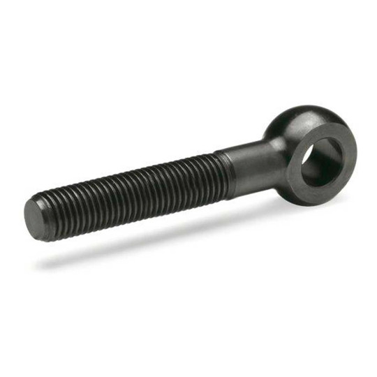 Blackened steel M24 swing bolt with extended threaded stud