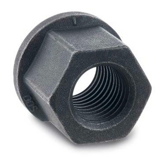 Black steel DIN 6331 M14 flange hex nut
