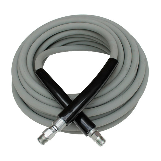 Gray non-marking 3/8-inch by 75-foot pressure washer hose