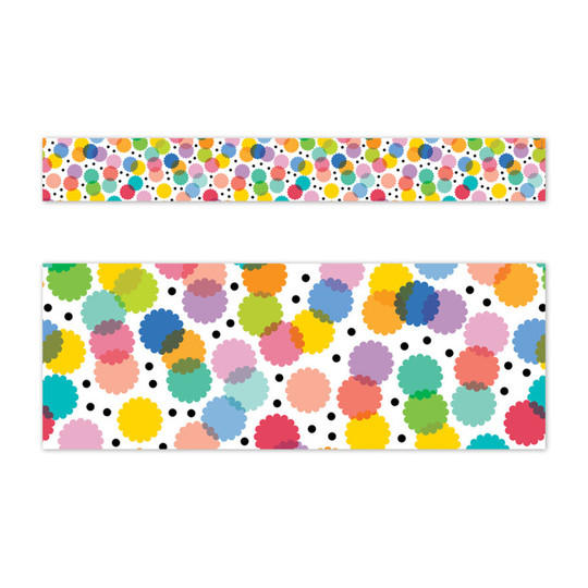 Spots and Dots Paper Border