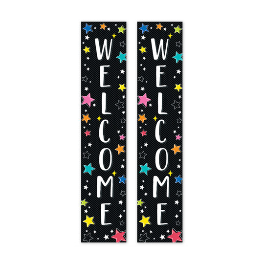 Star Bright Two-Sided Welcome Banner, Pack of 2