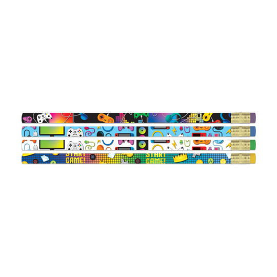 Game On Graphic Pencils, 144 Count