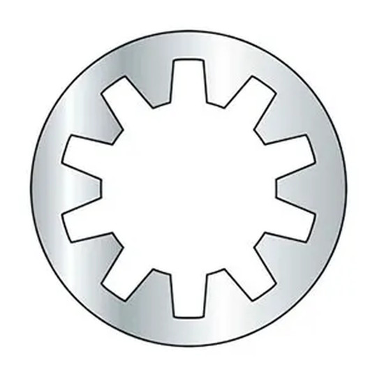 8mm internal tooth steel lock washer