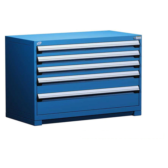 5-Drawer Heavy-Duty Modular Cabinet, 48"W x 27"D x 32"H - Without Dividers
