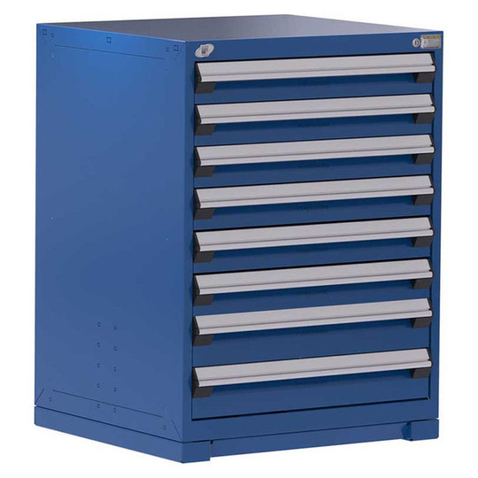8-Drawer Heavy-Duty Modular Cabinet, 30"W x 27"D x 40"H - Without Dividers