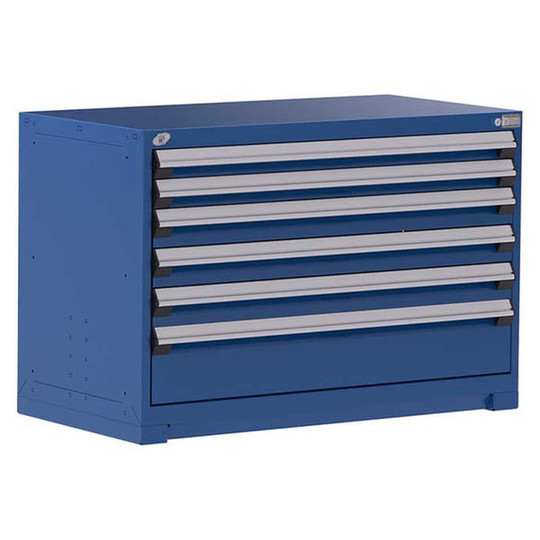 6-Drawer Heavy-Duty Modular Cabinet, 48"W x 24"D x 32"H - Without Dividers
