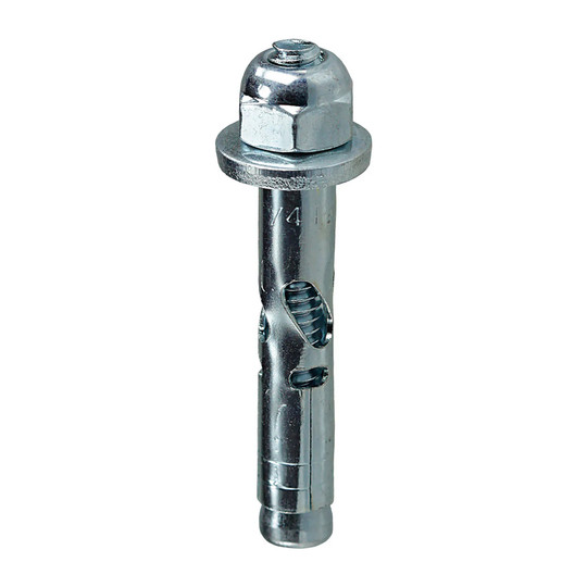 Carbon steel sleeve anchor with acorn nut hex head