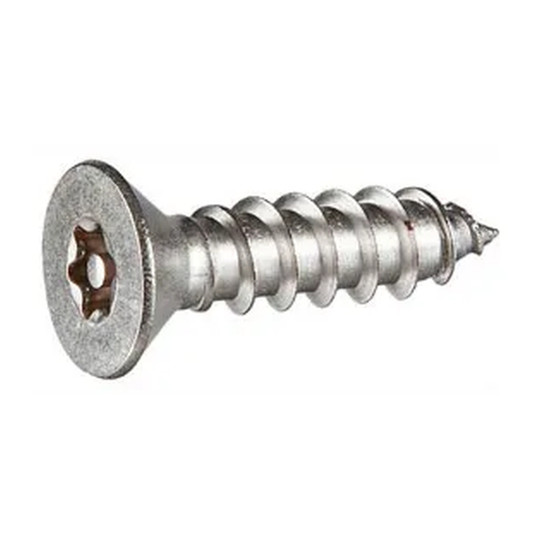 Black oxide #8AB x 1/2 in. flat Torx security sheet metal screws
