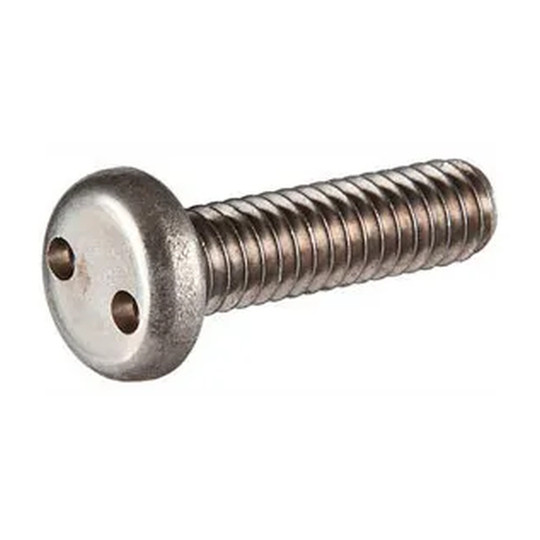 1/4-20 x 1/2 inch pan head spanner drive security machine screws