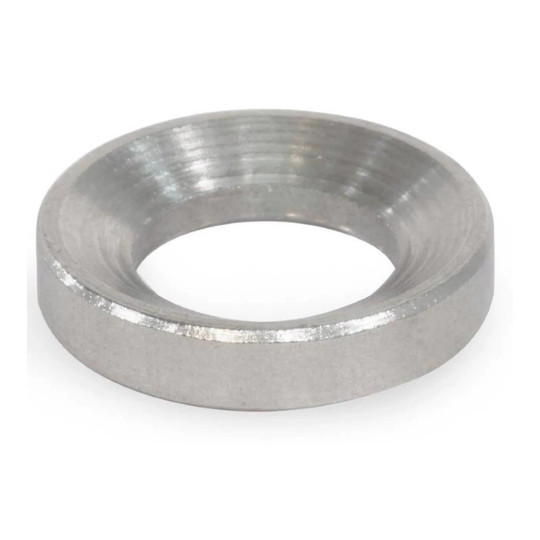 Matte silver stainless steel DIN 6319 dished spherical washer