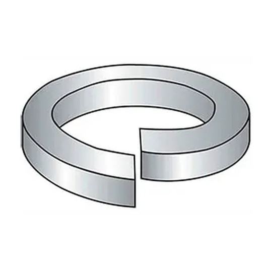 3/8 in. hi-collar steel zinc split lock washer