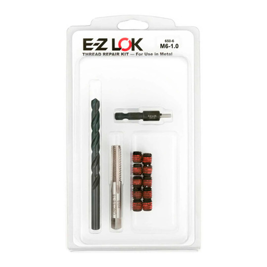 Standard-wall metal thread repair kit for M6-1.0 x 3/8-16 threaded holes