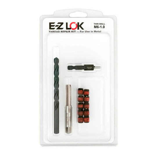 Thin-wall M6-1.0 metal thread repair kit