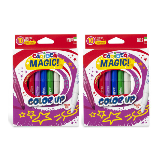 Color-Changing Felt Tip Marker Set, 20 Markers