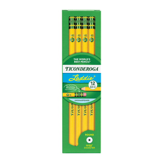 No. 2 HB Soft Yellow Wood-Cased Pencils, 12 Count