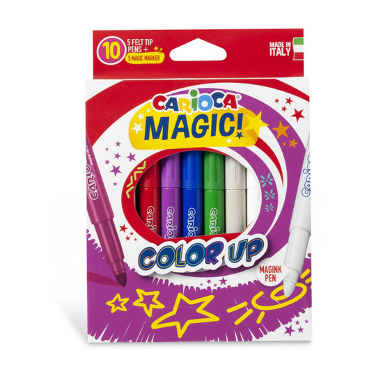 Color-Changing Felt Tip Marker Set, 10 Pieces