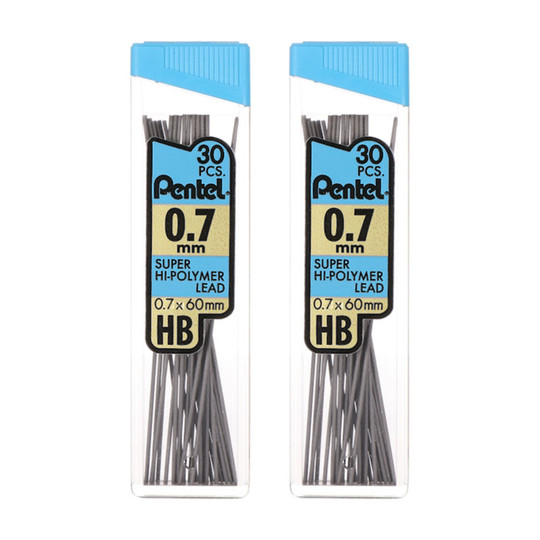 0.7 mm HB Graphite Lead Refill, 6-Pack