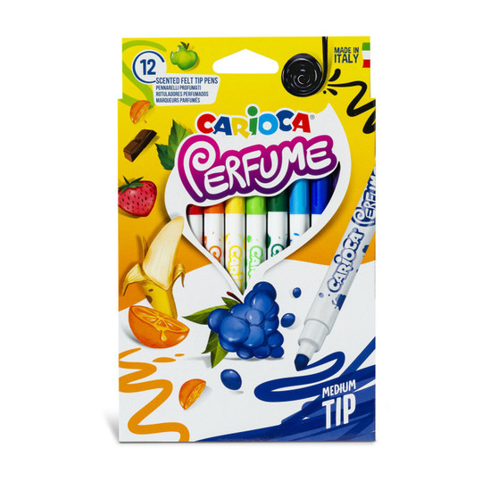 Scented Washable Felt Tip Pen Set, 12 Count
