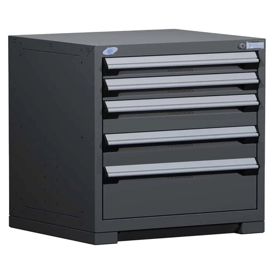 5-Drawer Heavy-Duty Modular Cabinet, 30"W x 27"D x 30"H - With Dividers