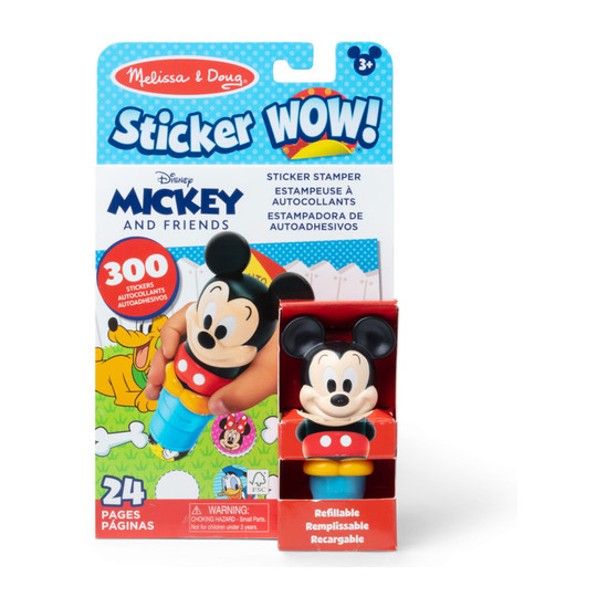 Mickey Mouse Activity Pad and Sticker Stamper Set