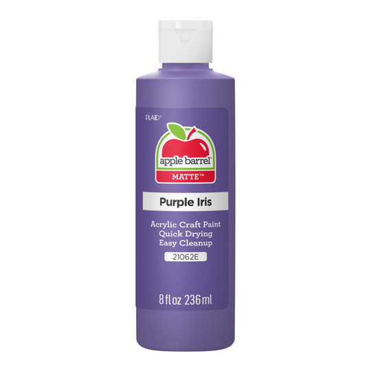 Matte Acrylic Paint, Purple Iris, 8 oz.