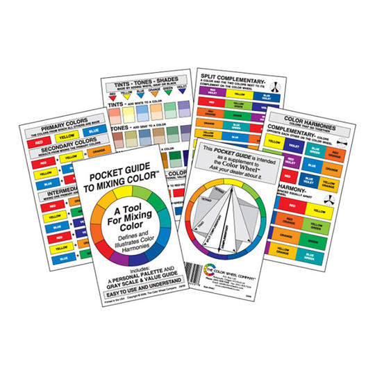 Pocket Color Wheel Mixing Guide