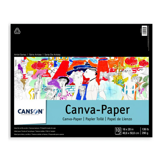 Artist Series Canvas Board, 16 x 20 in., White