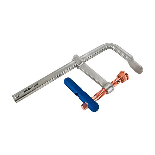 16-inch F-clamp with copper spindle and ergonomic grip