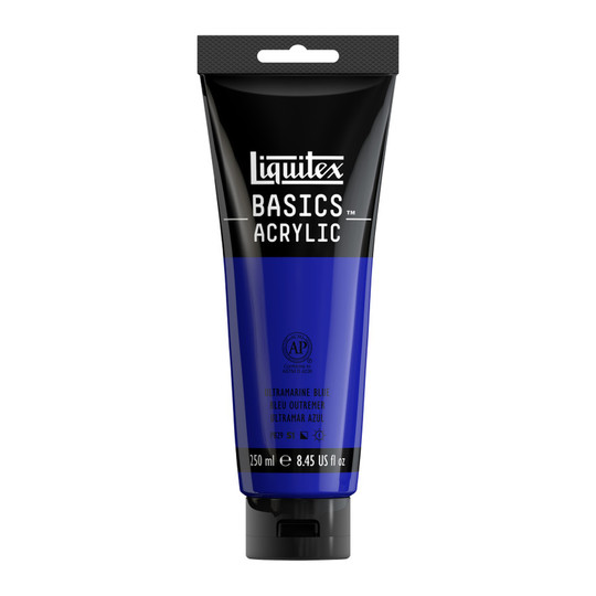 Ultramarine Blue Acrylic Paint, 250 mL Tube