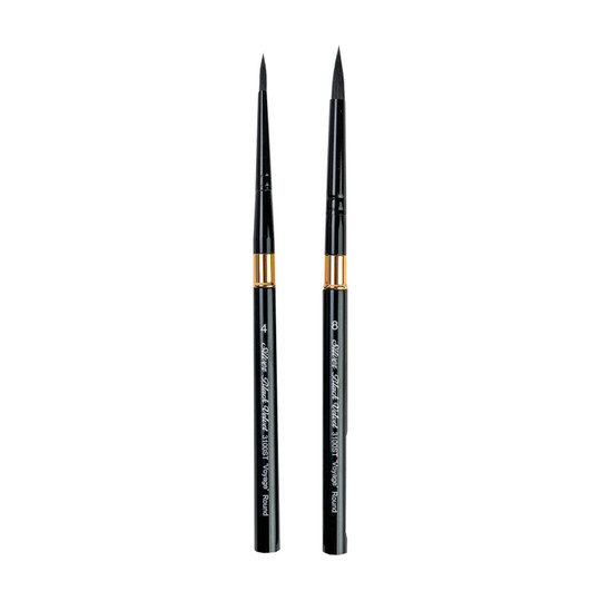 Large Travel Round Brushes, Set of 2
