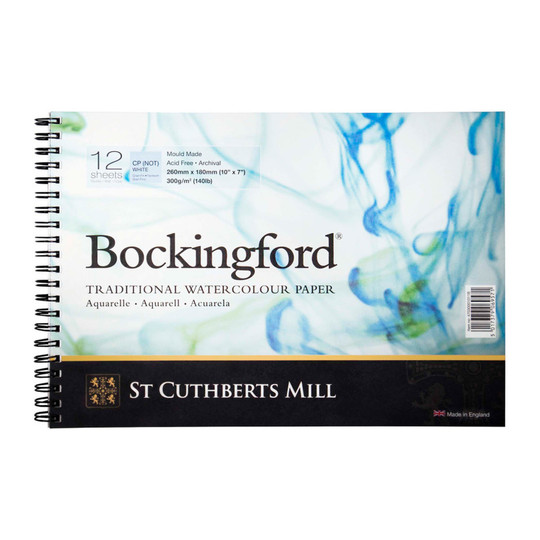 Cold Press Watercolor Paper Pad, 7 x 10 in., 12 Sheets