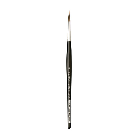 Synthetic Liner Brush with Needle Tip, Size 6