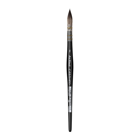 Size 2 Extra-Soft Synthetic Watercolor Quill Brush