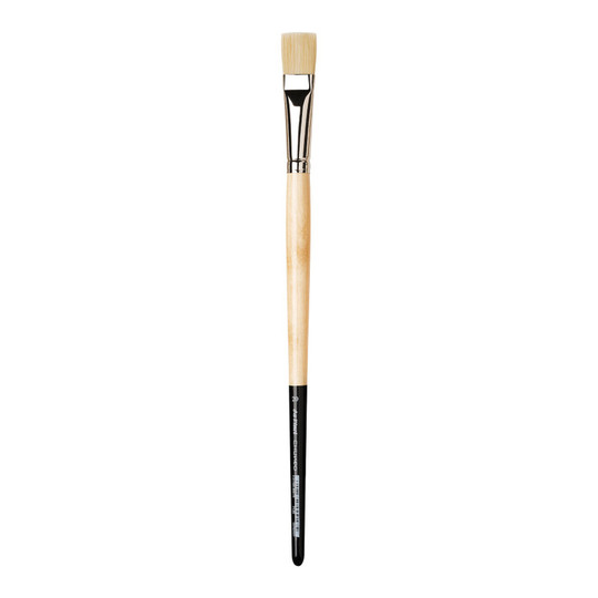 Synthetic Hog Bristle Flat Oil Brush, Size 20