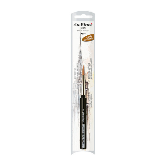 Pocket Travel Watercolor Brush, Round, Size 5