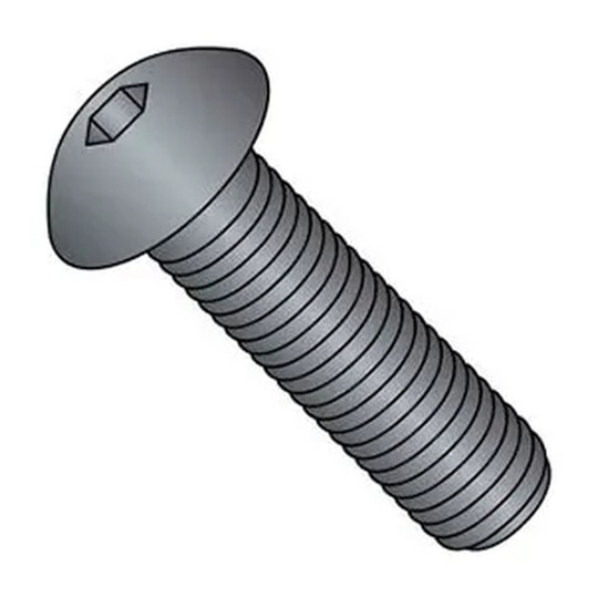 Black oxide steel M5 button socket cap screws