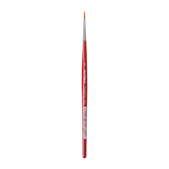 Round Synthetic Silkpainting Brush, Size 1