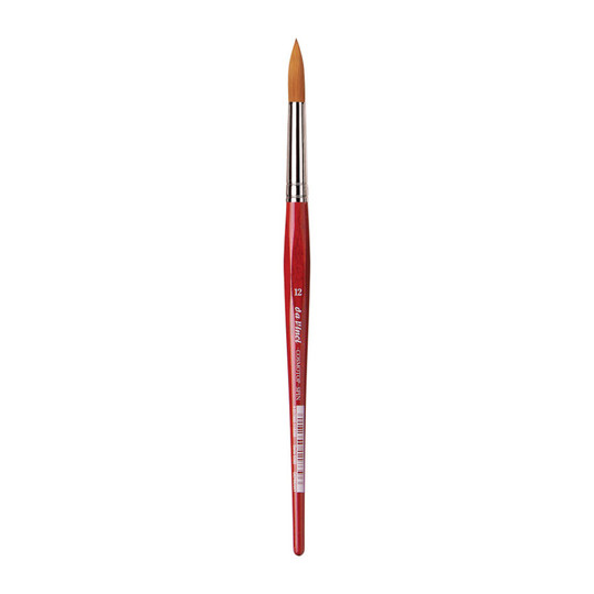 Round Synthetic Silkpainting Brush, Size 12