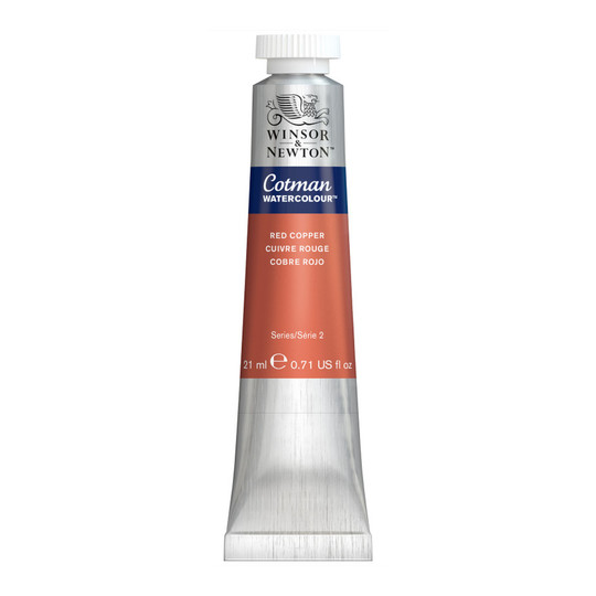 Red Copper Watercolor Paint, 21 mL Tube