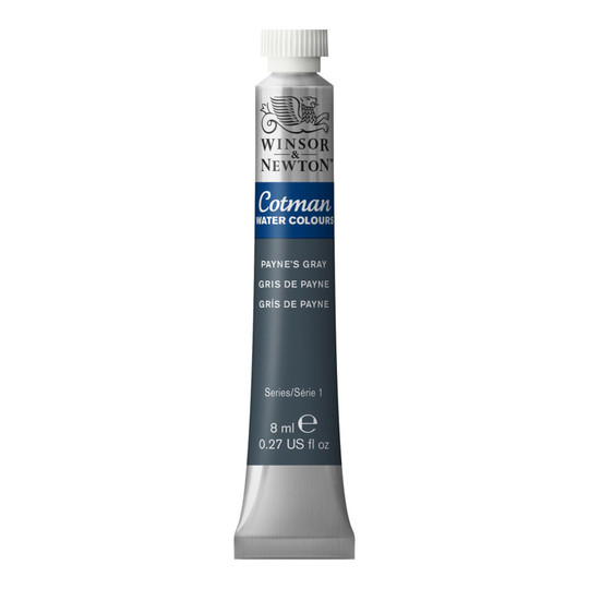 Watercolor Paint Tube - Payne's Gray, 8 mL