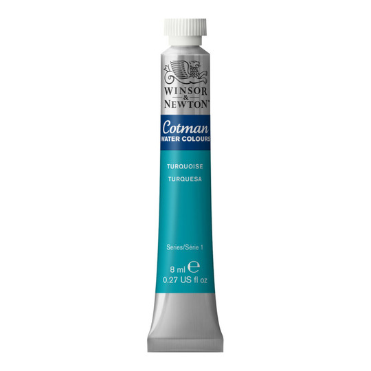 Turquoise Watercolor Paint Tube, 8 mL