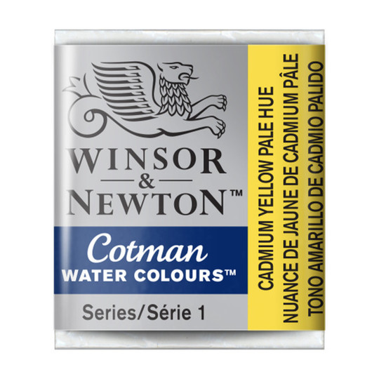 Cotman Watercolor Half Pan, Cadmium Yellow Pale Hue